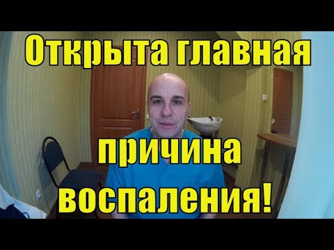 Видео: Невероятно! Открыта главная причина воспаления!
