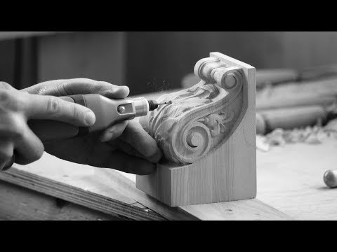 Видео: Профессиональная доработка после ЧПУ, подробно для новичков (пилястра)