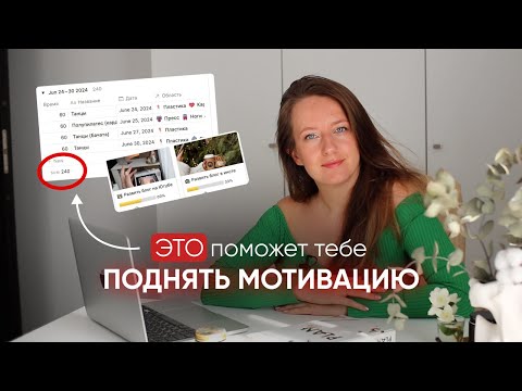 Видео: ФИШКА В МОЕМ ПЛАНЕРЕ ДЛЯ ПОДНЯТИЯ МОТИВАЦИИ // Как перестать бросать привычки и цели