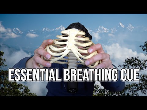 Видео: Слишком сильное напряжение шеи во время дыхания? — ИСПОЛЬЗУЙТЕ ЭТУ ПОДСКАЗКУ! — (Пример из практи...