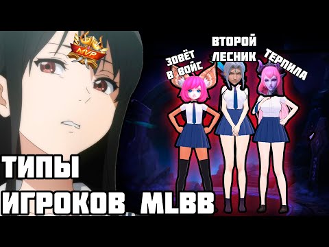 Видео: ТИПЫ ИГРОКОВ В MLBB | Они делают твою игру "интереснее"