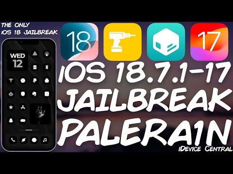 Видео: Джейлбрейк iOS 18.7.1 - 18.0 доступен: новое обновление для джейлбрейка PaleRa1n уже выпущено! С ...