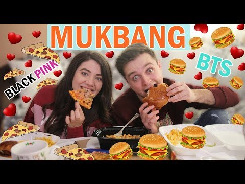 Видео: MUKBANG - BTS / BLACKPINK Реакция~Смях w/ Стефи