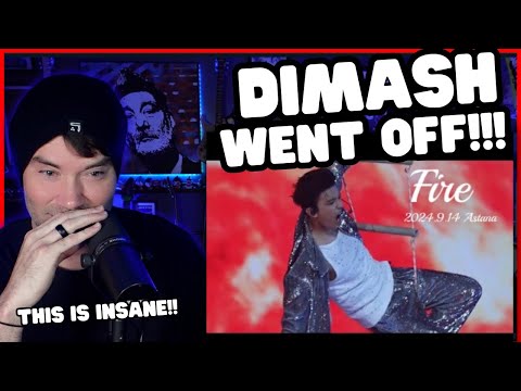 Видео: Реакция металл-вокалиста - Димаш Кудайберген - ОГОНЬ (FAN CAM LIVE)