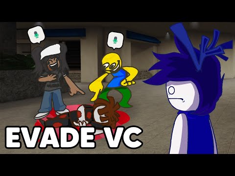 Видео: EVADE VC ПРОКЛЯТ | Смешные моменты Roblox Evade VC