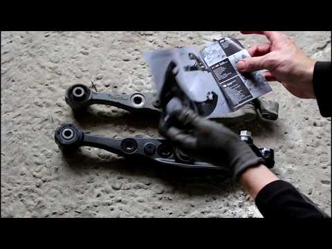 Видео: Замена передней шаровой опоры  Mazda 6 Мазда 6 2007 года