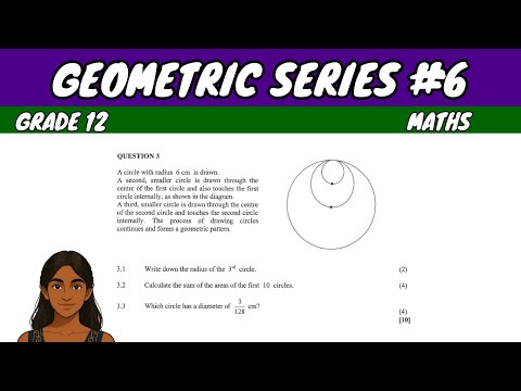 Видео: Геометрические последовательности №6 | Математика 12 класс