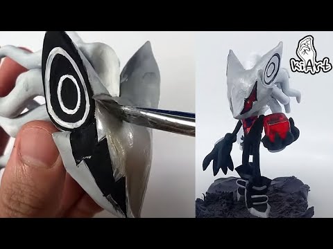 Видео: Создавайте ноль и бесконечность с помощью Clay / Sonic Forces / Clay Art [kiArt]