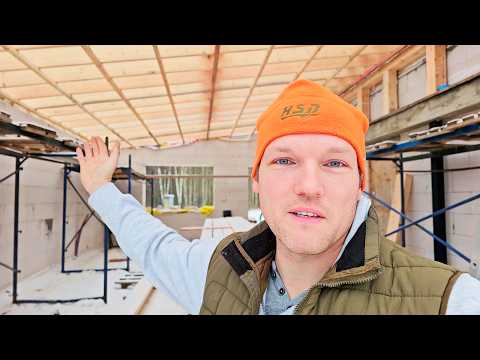 Видео: СКЕЛЕТ КРЫШИ ГОТОВ! Стропильная система односкатной крыши