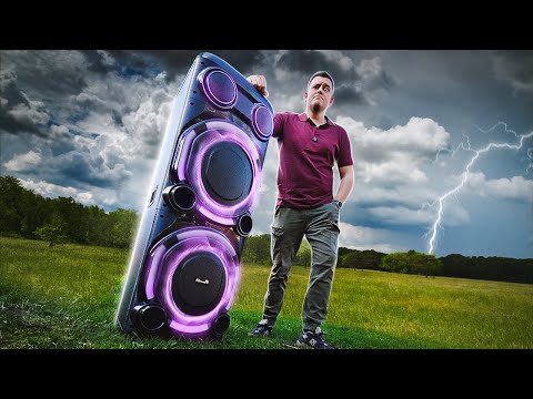 Видео: Самая Мощная Колонка за 24.800 Рублей Для Улицы! CRAZY BOX 2500