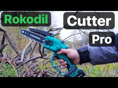 Видео: Мини-цепная пила Rokodil Cutter Pro.