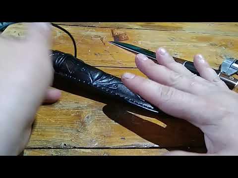 Видео: Нож из р6м5 и его тест на канате(200 резов).