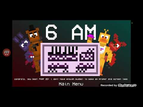 Видео: Fnaf 2D - Нека го направим в различна перспектива 