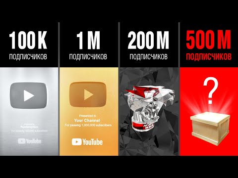 Видео: Самые РЕДКИЕ КНОПКИ YouTube! Все награды ютуберов к 2025
