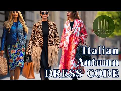 Видео: ✨LAZY LUXURY MILAN STREET STYLE 🇮🇹: Итальянские осенние тенденции моды 2025