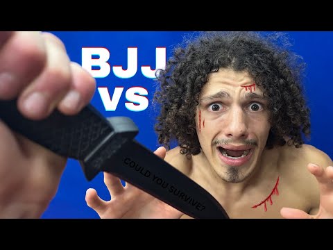 Видео: Мы протестировали BJJ против нападающего с НОЖОМ