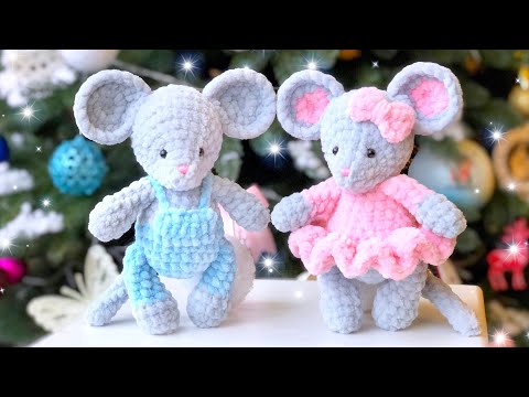 Видео: Маленькая мышка в платье. Мастер-класс. Часть 2