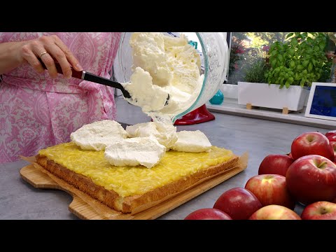 Видео: Такого яблочного пирога вы ещё не пробовали! 🍎 Мягкий, сливочный и божественно нежный.