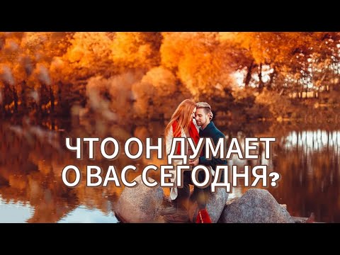 Видео: ЧТО ОН ДУМАЕТ О ВАС СЕГОДНЯ? СЕЙЧАС?