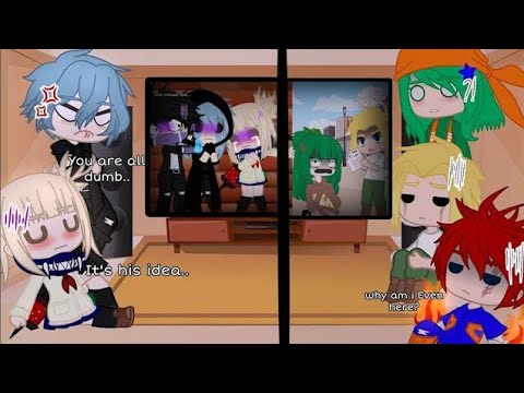 Видео: Реакция Pro Heroes and Villains на «L.O.V Returns Inko» || Bnha/Mha || при участии Inko || 🥀 Gach...