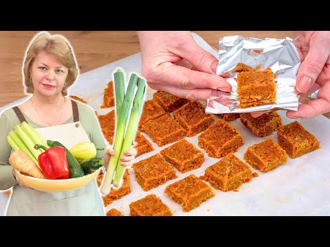 Видео: 🥕🥬 «ВОЛШЕБНЫЕ» кубики замороженных овощей 🌶️🍃 Рецепт здорового и витаминного питания