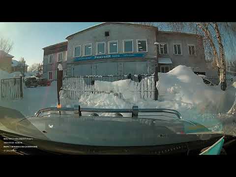 Видео: Городские улицы зимой.