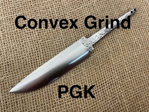 Видео: Сталь PGK в Convex Grind