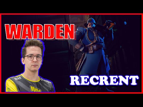 Видео: RECRENT ИГРАЕТ НА ВАРДЕНЕ В ДЕДЛОК // WARDEN DEADLOCK (VALVE)