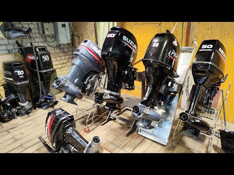 Видео: Параллельный импорт лодочных моторов. Новые модели водометных насадок.