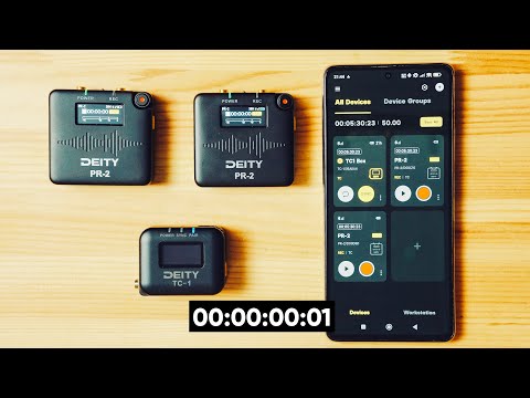Видео: ТАЙМКОД от DEITY: 32 bit рекордеры Deity PR-2 и генератор/приемник Timecode Deity TC-1