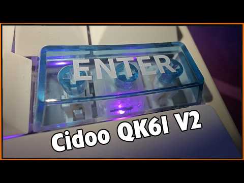 Видео: Невероятный тайпинг и сборка в Cidoo QK61 V2 | Pearl Linear #Клавиатура #Cidoo
