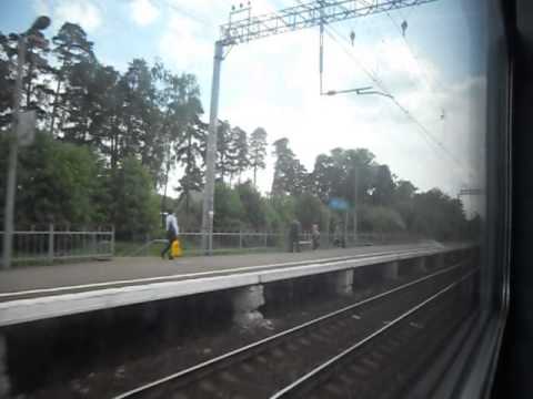 Видео: Szybka ED2T Aleksandrów - Moskwa-Jarosławska / Быстрая ЭД2Т Александров - Москва-Ярославская