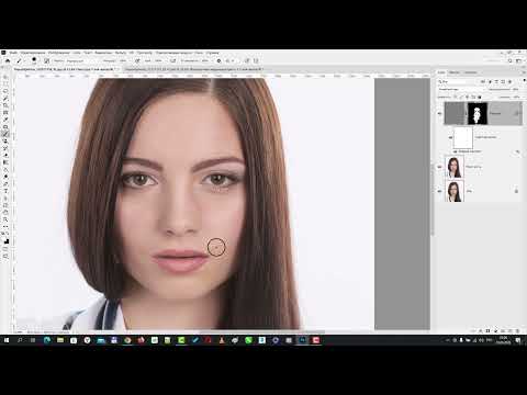 Видео: Ретушь высокого качества в Фотошопе при помощи микс-кисти [Быстрая ретушь в Photoshop]