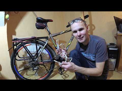 Видео: Установка бонок в раму с помощью болта