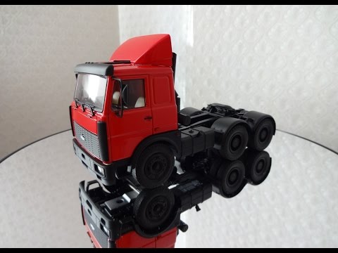 Видео: МАЗ-64226 (Седельный тягач) 1:43 «Наш Автопром» масштабная модель