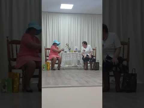 Видео: Сценка"Городская и деревенская"