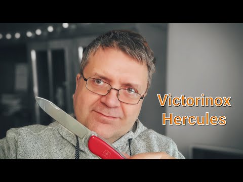 Видео: Обзор ножа VICTORINOX HERCULES (0.8543) | Мой универсальный туристический инструмент