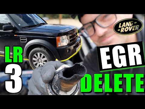 Видео: УДАЛИТЕ клапаны EGR на Land Rover Discovery 3 V6 TDI... Больше мощности!!?