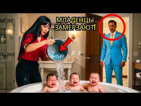 Видео: МИЛЛИОНЕР ВПАДАЕТ В ЯРОСТЬ, УВИДЕВ, КАК ЕГО НОВАЯ ЖЕНА КУПАЕТ ТРОЙНЮ В ЛЬДУ И ХОЛОДНОЙ ВОДЕ И...