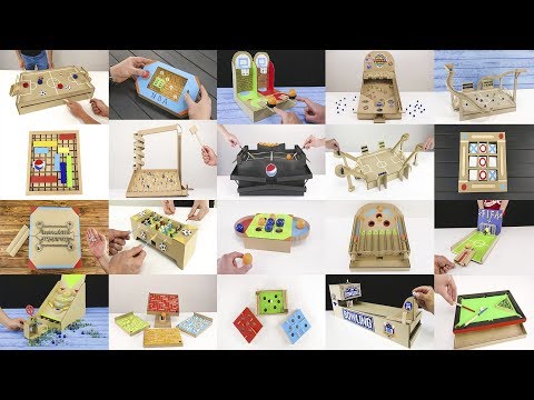 Видео: ТОП 20 супер игр на картонных коробках