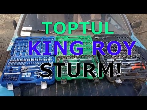 Видео: Обзор наборов инструментов 108 TOPTUL vs KING ROY vs STURM!