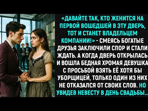 Видео: «Хорошо так, кто женится на первой вошедшей в эту дверь, тот и станет владельцем компании...»