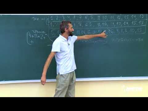 Видео: Математика для всех. Алексей Савватеев. Лекция 1.8. Решение пятнашек - 2