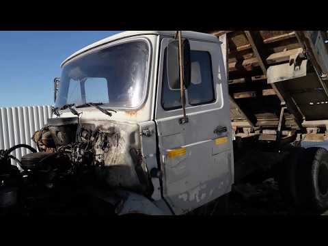 Видео: Снятие кабины ЗиЛ 45065  Разборка.