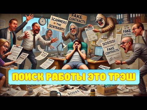 Видео: Поиск работы сейчас - это ТРЭШ. Объясняю по пунктам #HeadHunter #авито #работа