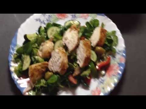 Видео: "средиземноморская" диета, 2 день, меню