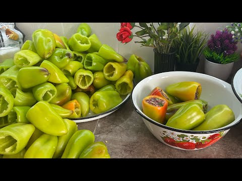 Видео: Фашированные перцы заготовка на зиму (заморка)