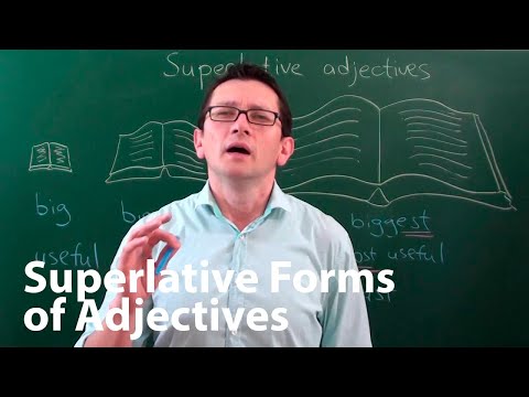 Видео: Максим Ачкасов - Превосходная степень прилагательного в английском языке