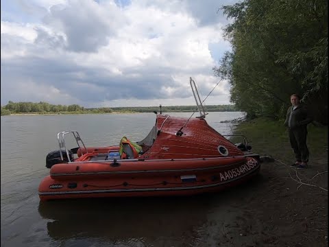 Видео: СПЛАВ-ПОХОД 120 км на север до Симана на самодельном катере из лодки ПВХ