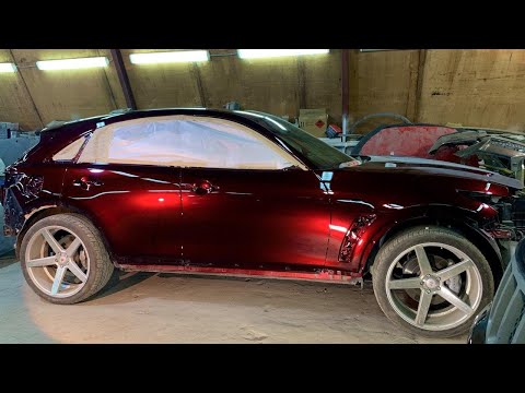 Видео: #INFINITI #ALEX_FIN #ВТРЕНДЕ #ПОКРАСКААВТО  INFINITI  FX ПОКРАСКА В CANDY DARK CHERRY 1ЧАСТЬ